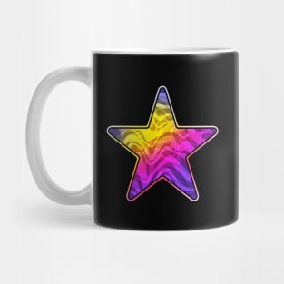 trippy star Mug